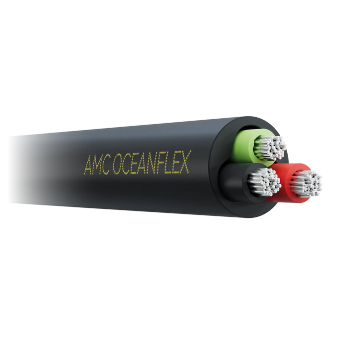 Black (3x1.5mm²) Oceanflex Tinned Copper 3 Core Cable