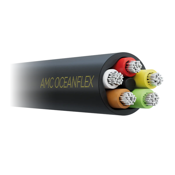 Black (5x1.5mm²) Oceanflex Tinned Copper 5 Core Cable