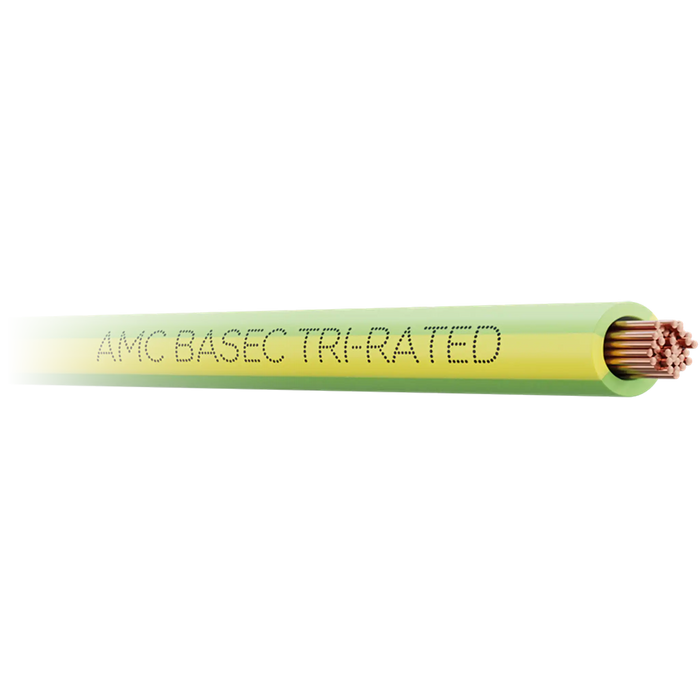0.75mm² BASEC Approved Tri-Rated Cable (Bi-Colour)