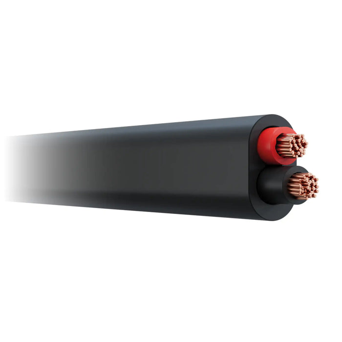 Black (2x1mm²) PVC 2 Core Auto Cable (Flat Twins Black-Red)