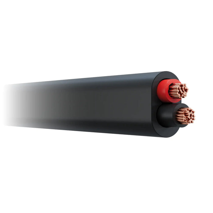 Black (2x2.5mm²)  Thinwall 2 Core Auto Cable (Flat Twins Black-Red)