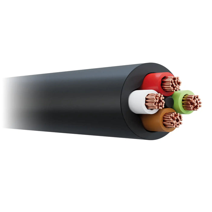 Black (4x1.0mm²)  Thinwall 4 Core Auto Cable
