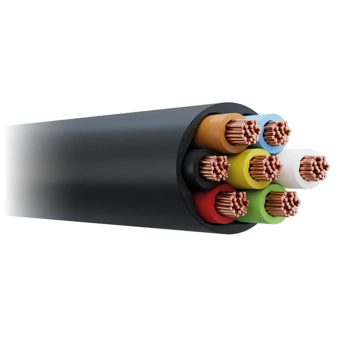 Black (7x0.75mm²)  Thinwall 7 Core Auto Cable