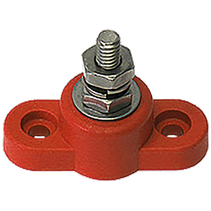 VTE Power Distrubtion Post Small Base 1/4" Red