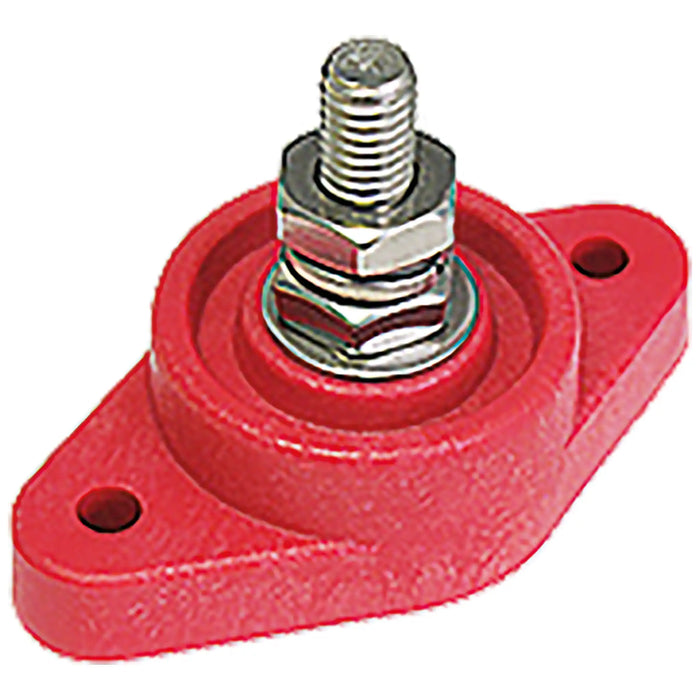 VTE Power Distrubtion Post Large Base 3/8" Red