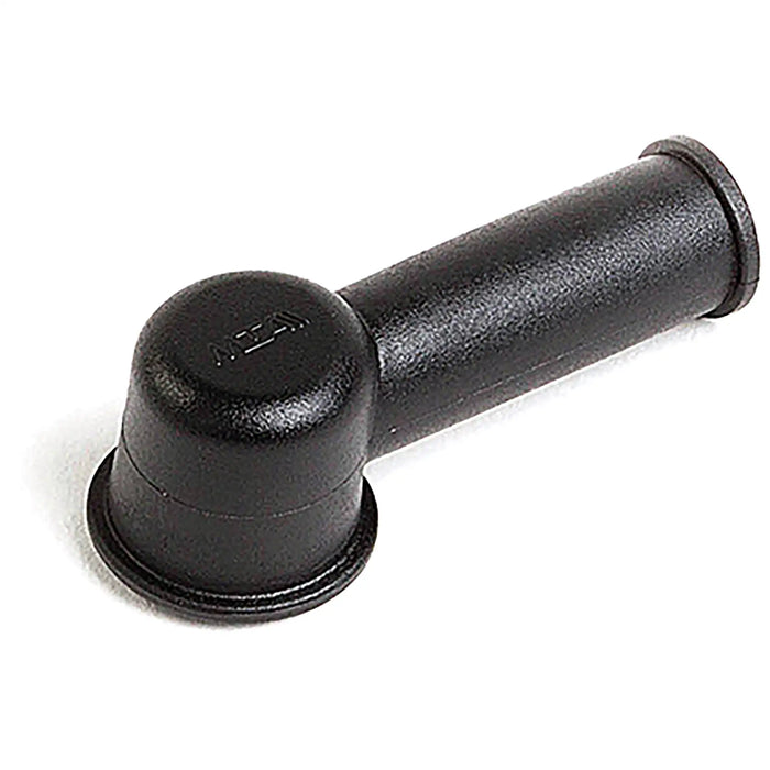 Angled Rubber Cover Black - 6.5mm Cable Entry
