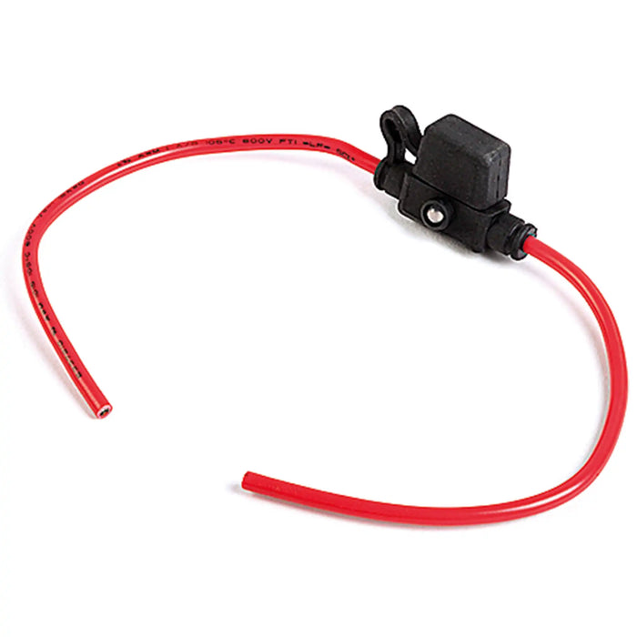 LED Mini Blade Fuse Holder Red 20 Amp for Cable 2.0mm²