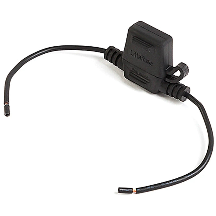 Splashproof Blade Fuse Holder 10 Amp Black for Cable Cross Section 1.3mm²