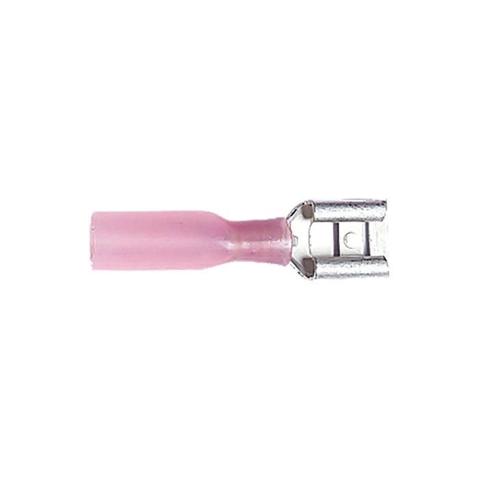 6.3mm Heat Shrink Pre Insulated Terminal Red (Easy Entry) for Cable 0.5-1.5mm²