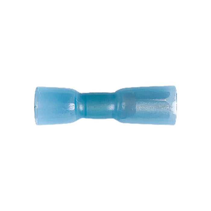 Heat Shrink Pre Insulated Terminal 5.0mm Blue Butt for Cable 1.5-2.5mm²
