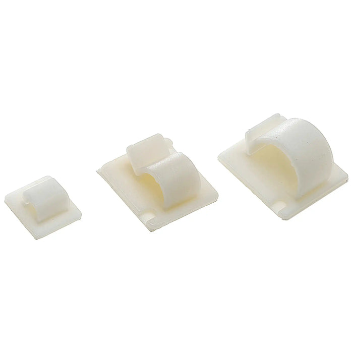 Nylon Adhesive Mounting Clip for Cable Diameter 7.7mm