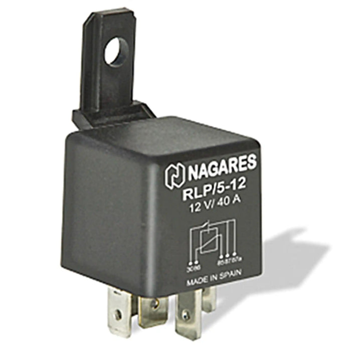 Mini Relay 5pin Mini Relay 5 Pin 12V 40A Double Output Normally Open Multi-Purpose ...