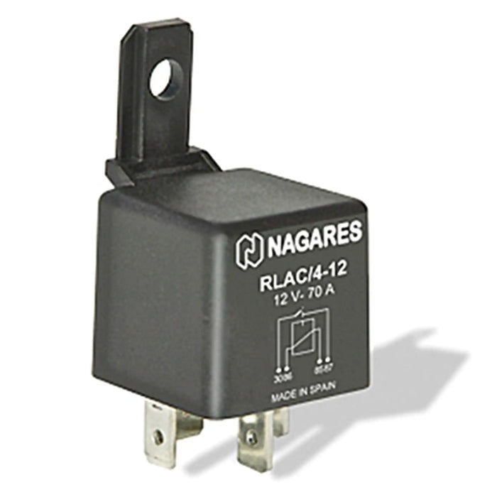 Mini Hd Relay 4 Pin 12V 70A Normally Open Multi Purpose