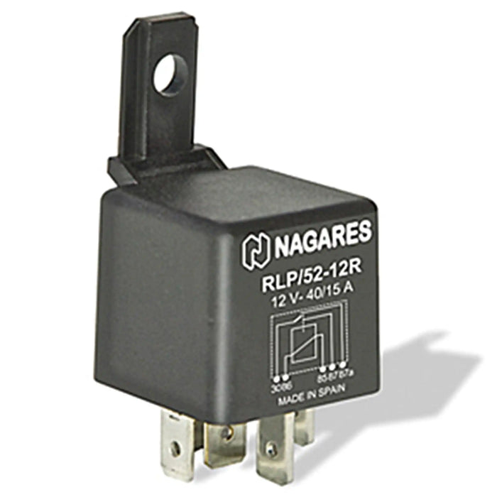 Mini Relay 5 Pin 12V 40/15A With Resistor Change Over Multi Purpose
