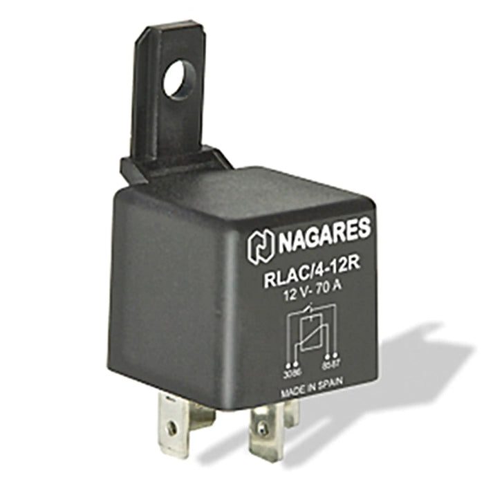 High Performance Hd  Relay 4 Pin 12V 70A With Resistor Normally Open