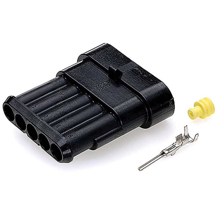5 Way Male & Female Superseal Kit for Cable 0.5-1.5mm²