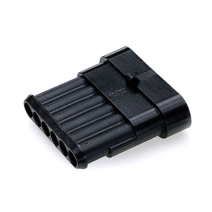 6 Way Male Housing Only for Cable 0.5-1.5mm²