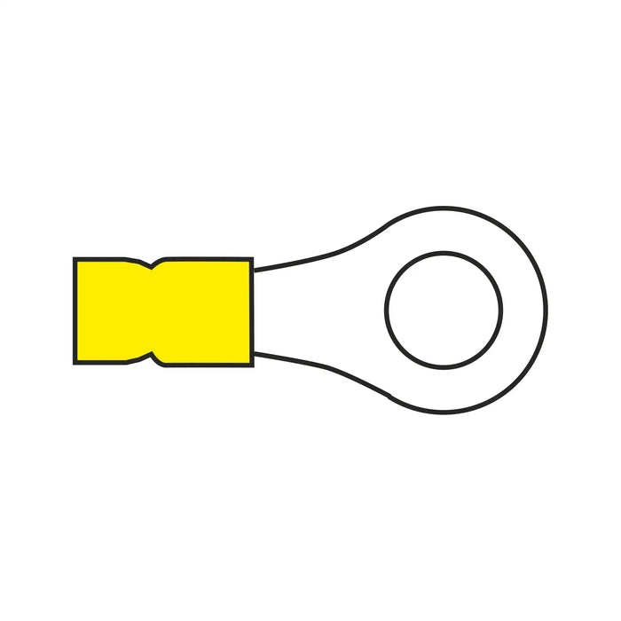 8.4mm Ring Terminal Yellow for Cable 4.0-6.0mm²