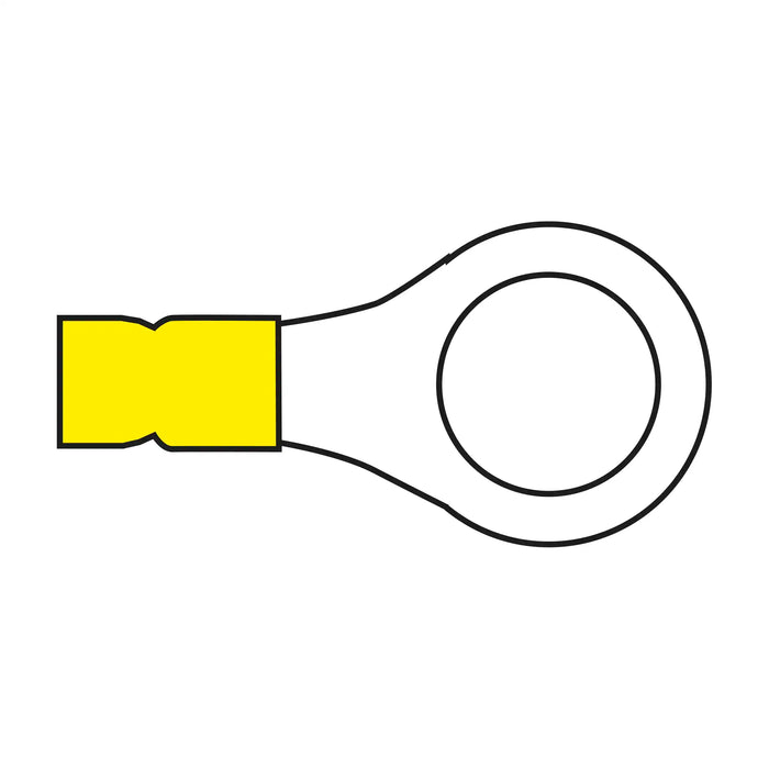 13mm Ring Terminal Yellow for Cable 4.0-6.0mm²