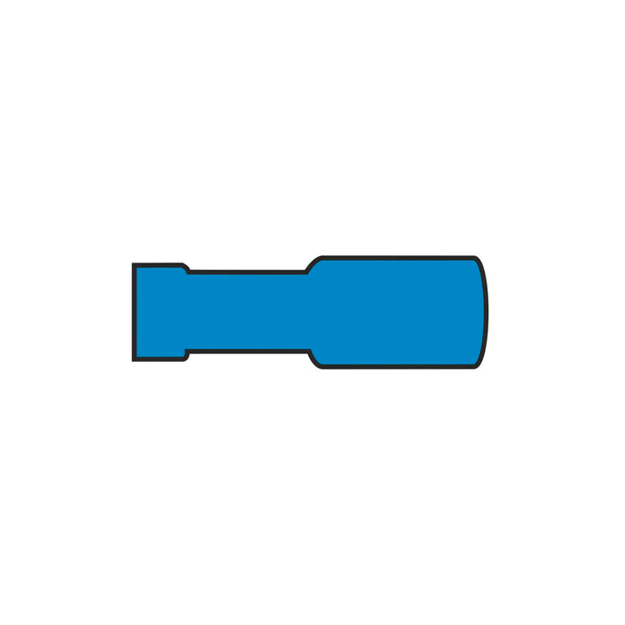 5.0mm Receptical Terminal Blue for Cable 1.5 to 2.5mm²