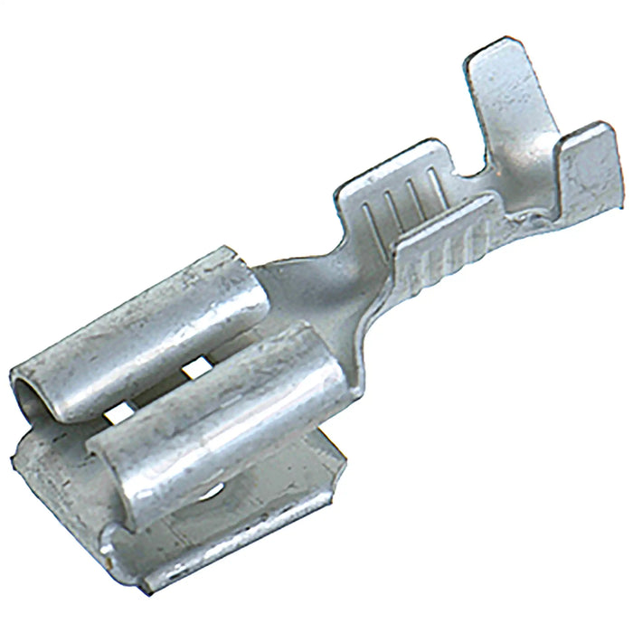 6.3mm Non Insulated Piggy Back Terminal for Cable 0.65-1.5mm²